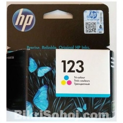 HP Genuine 123 Tri-color Ink Cartridge